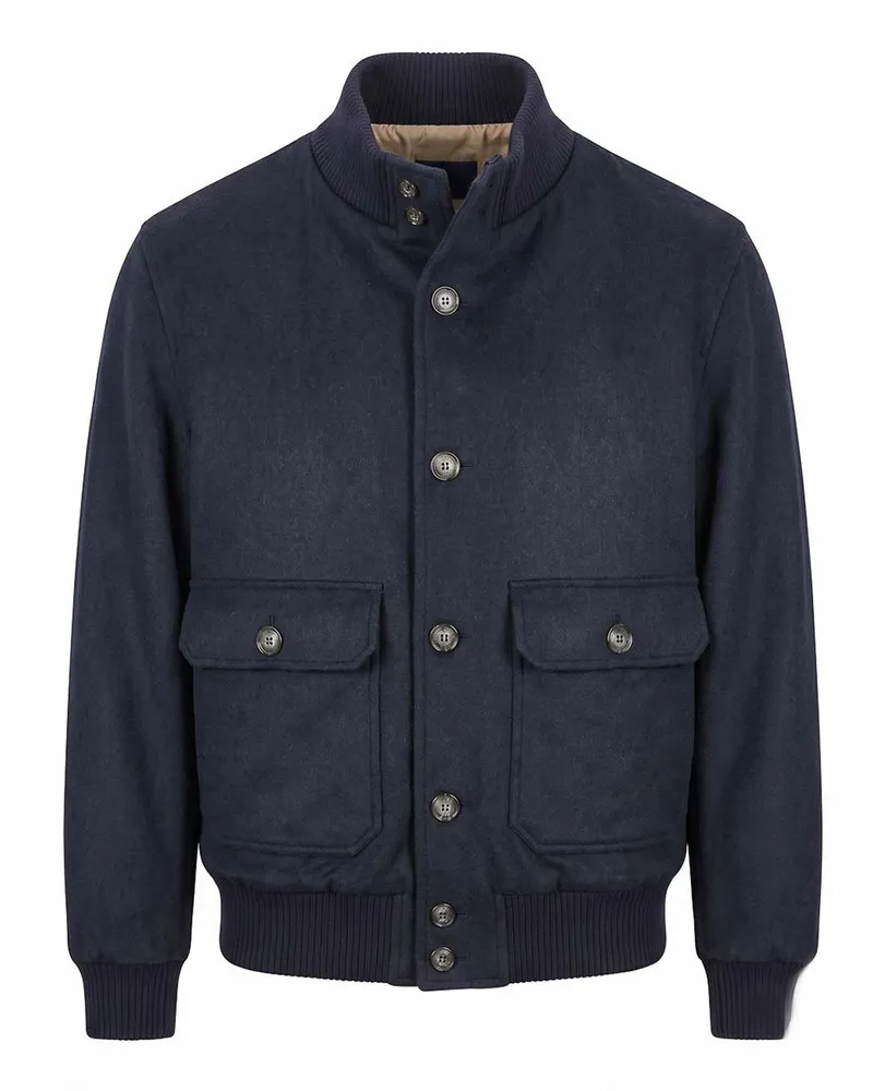 BARBA Casualjacke - Blau Blau