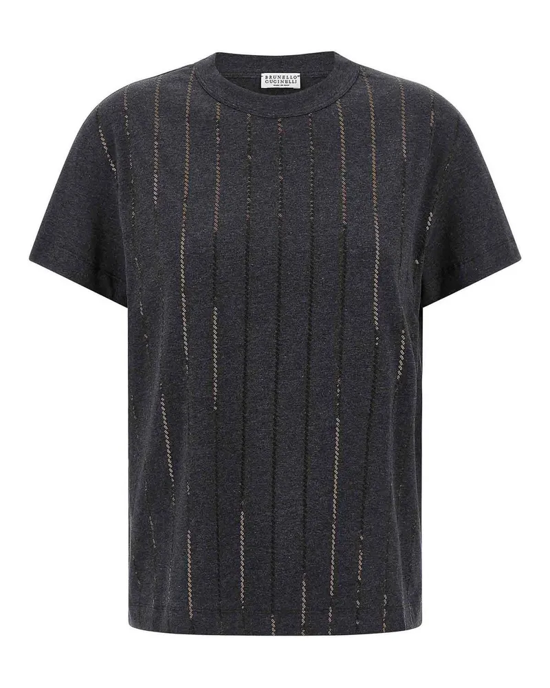 Brunello Cucinelli T-Shirt - Grau Grau