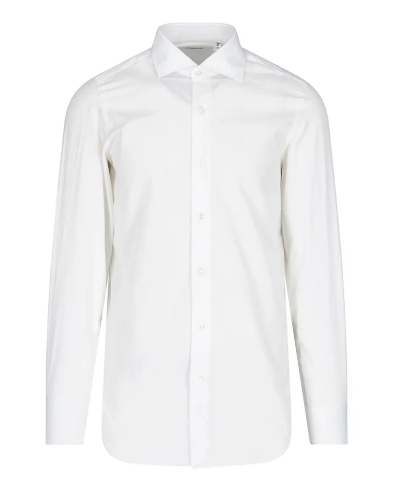 Finamore 1925 Hemd - Weiß Weiß