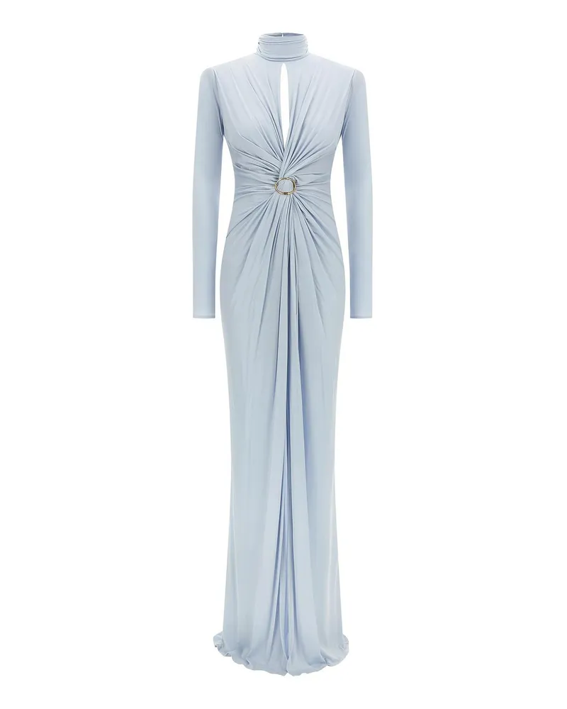 Elisabetta Franchi Maxikleid - Hellblau Hellblau