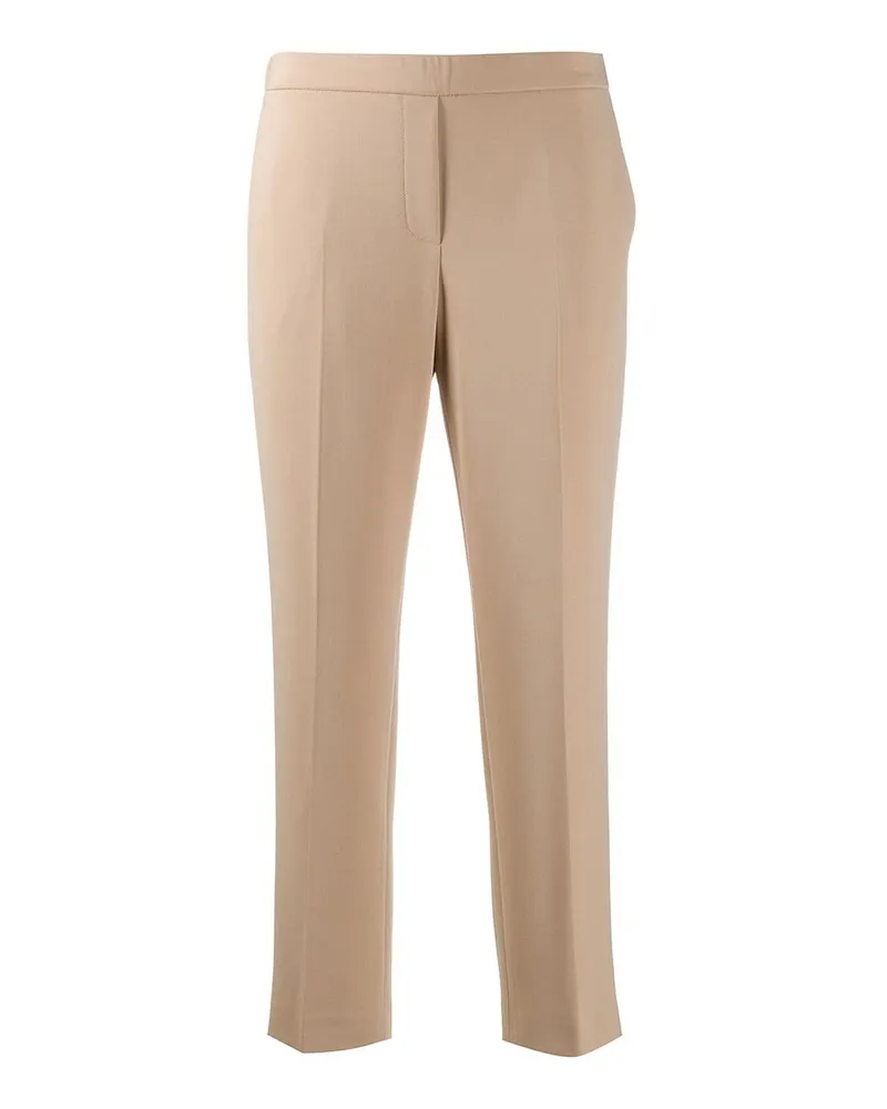 Theory Plissierte Hose Nude