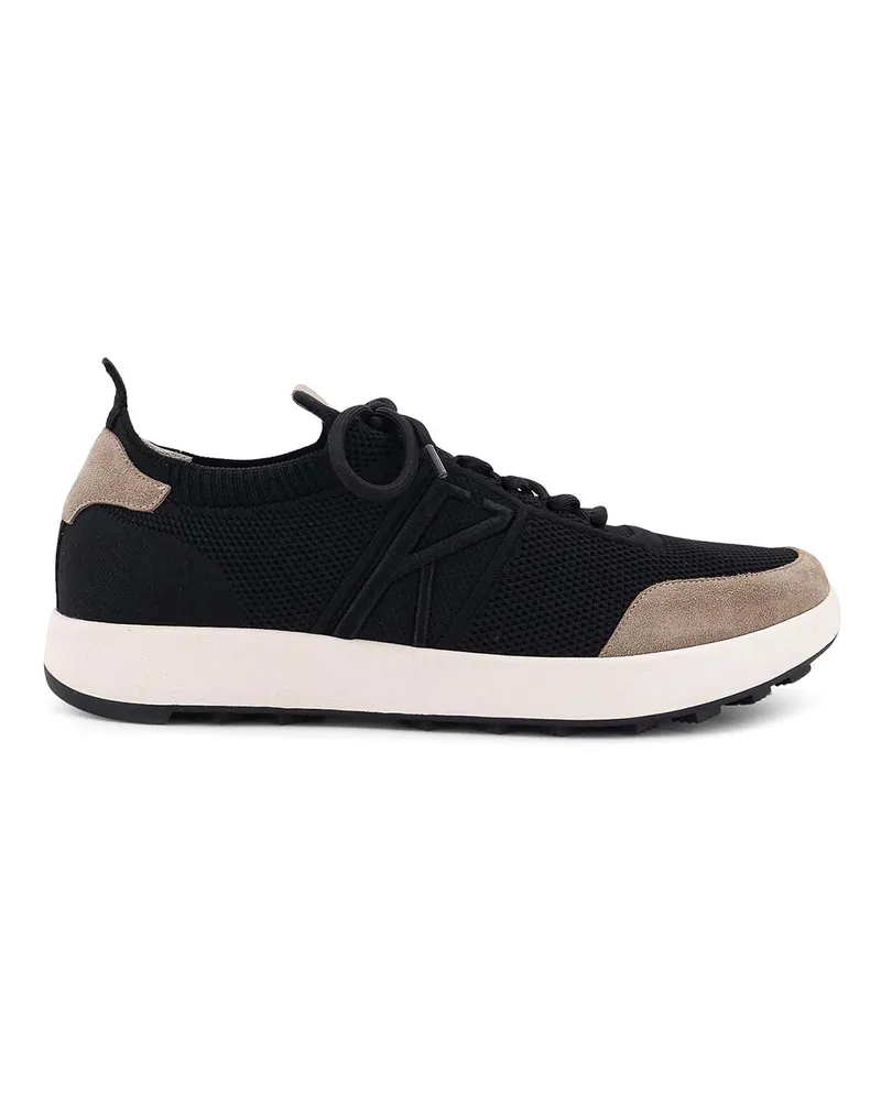 Kiton Sneaker - Schwarz Schwarz