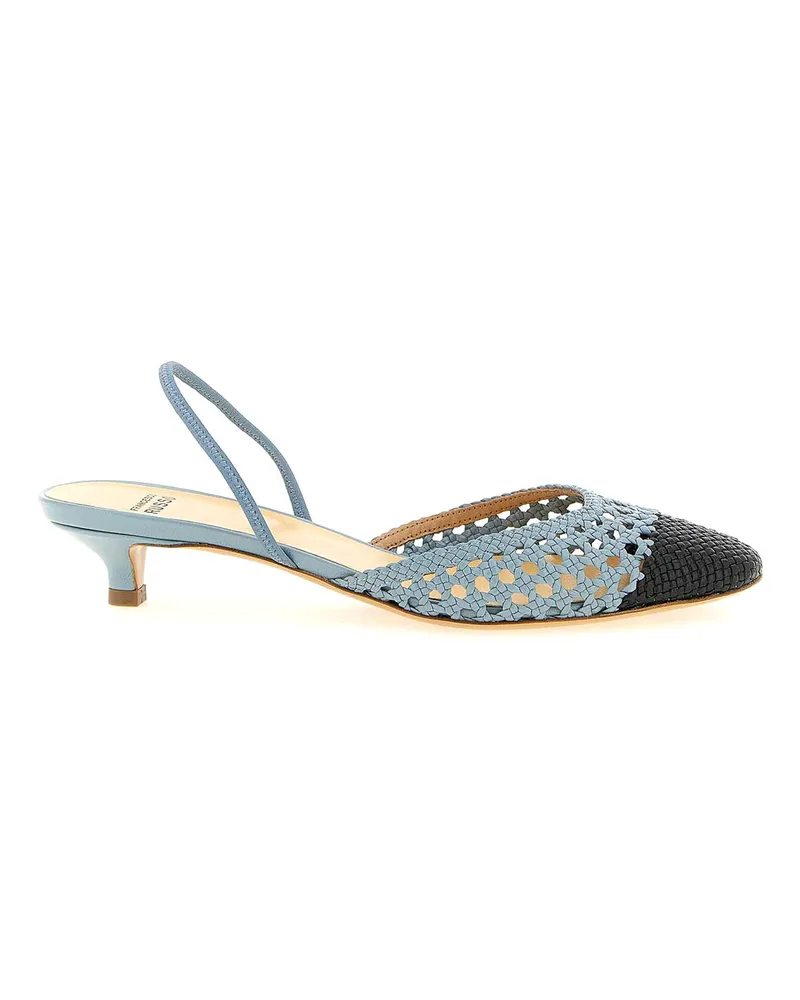 Francesco Russo Sandalen - Hellblau Hellblau