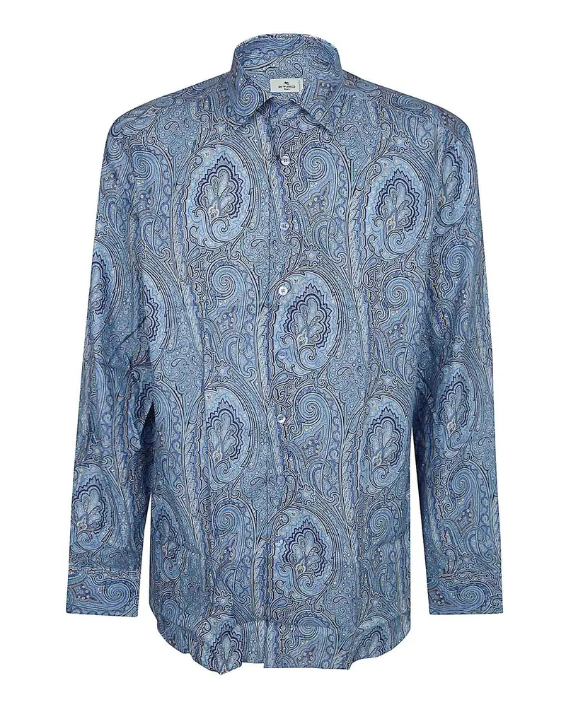 Etro Hemd - Hellblau Hellblau