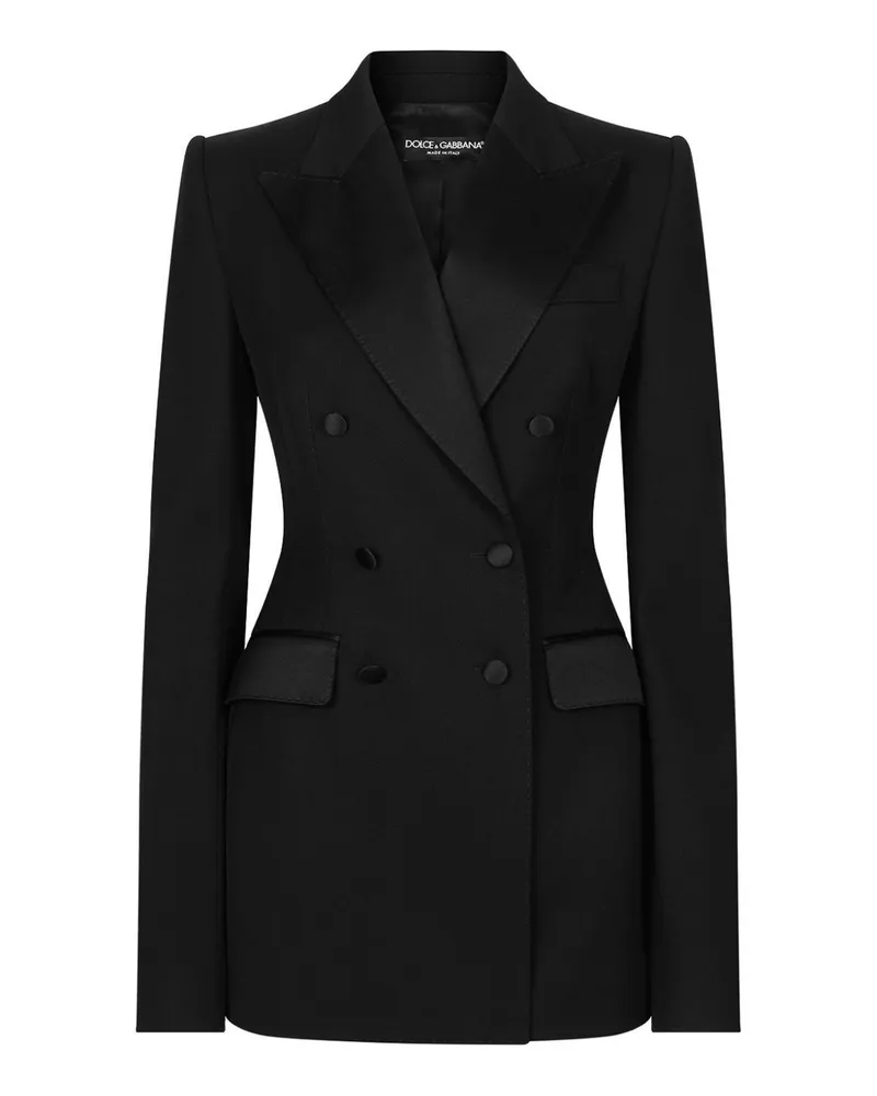 Dolce & Gabbana Casualjacke - Schwarz Schwarz