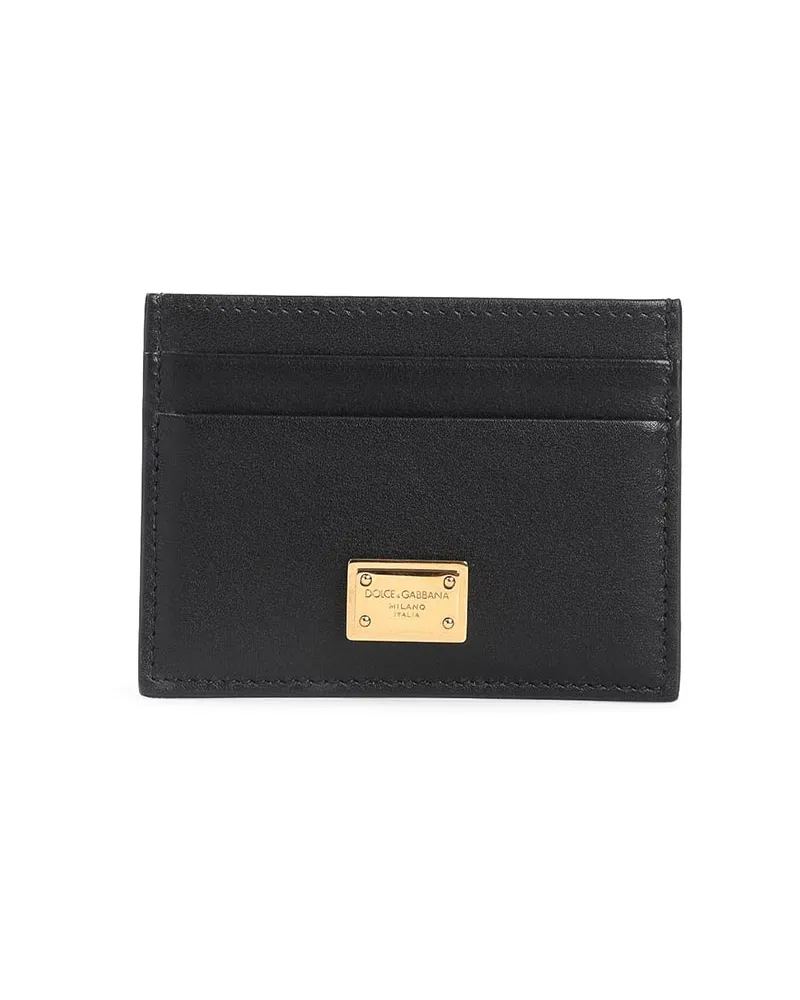 Dolce & Gabbana Portemonnaie - Schwarz Schwarz