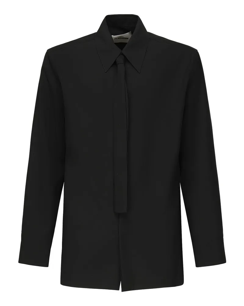 Jil Sander Hemd - Schwarz Schwarz