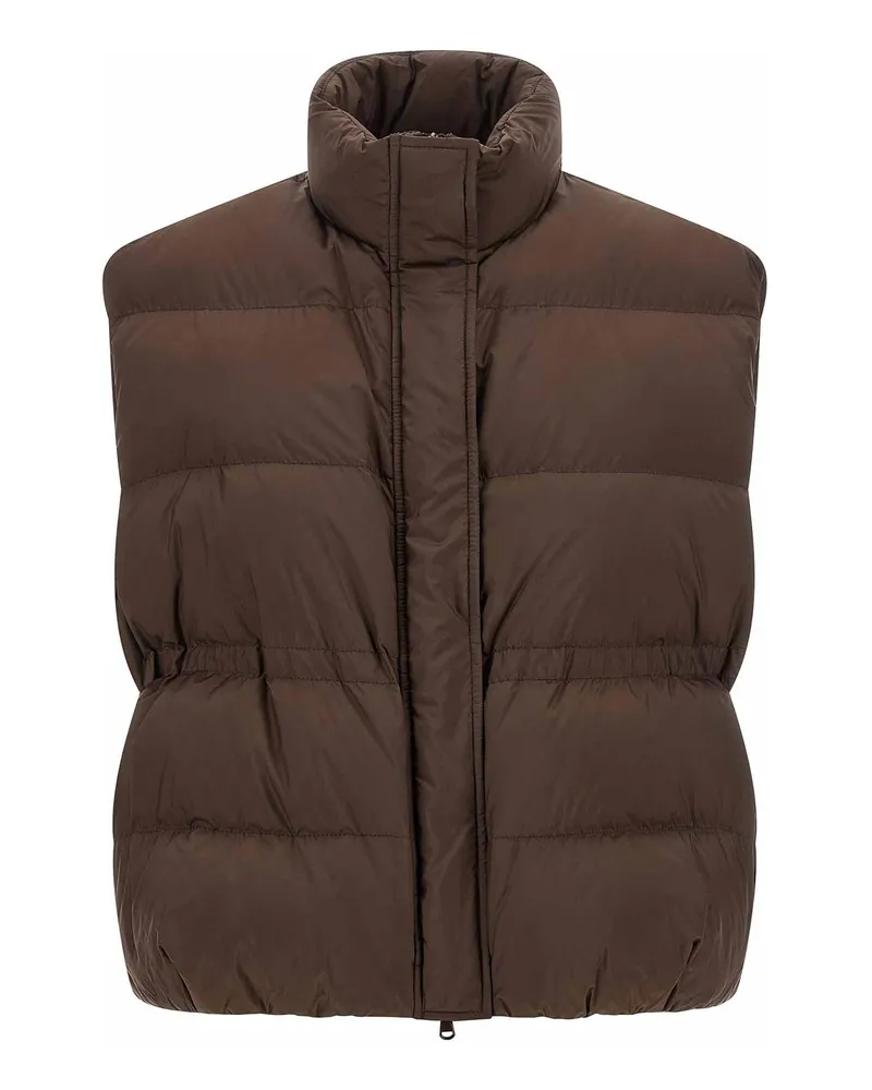 Brunello Cucinelli Weste - Braun Braun