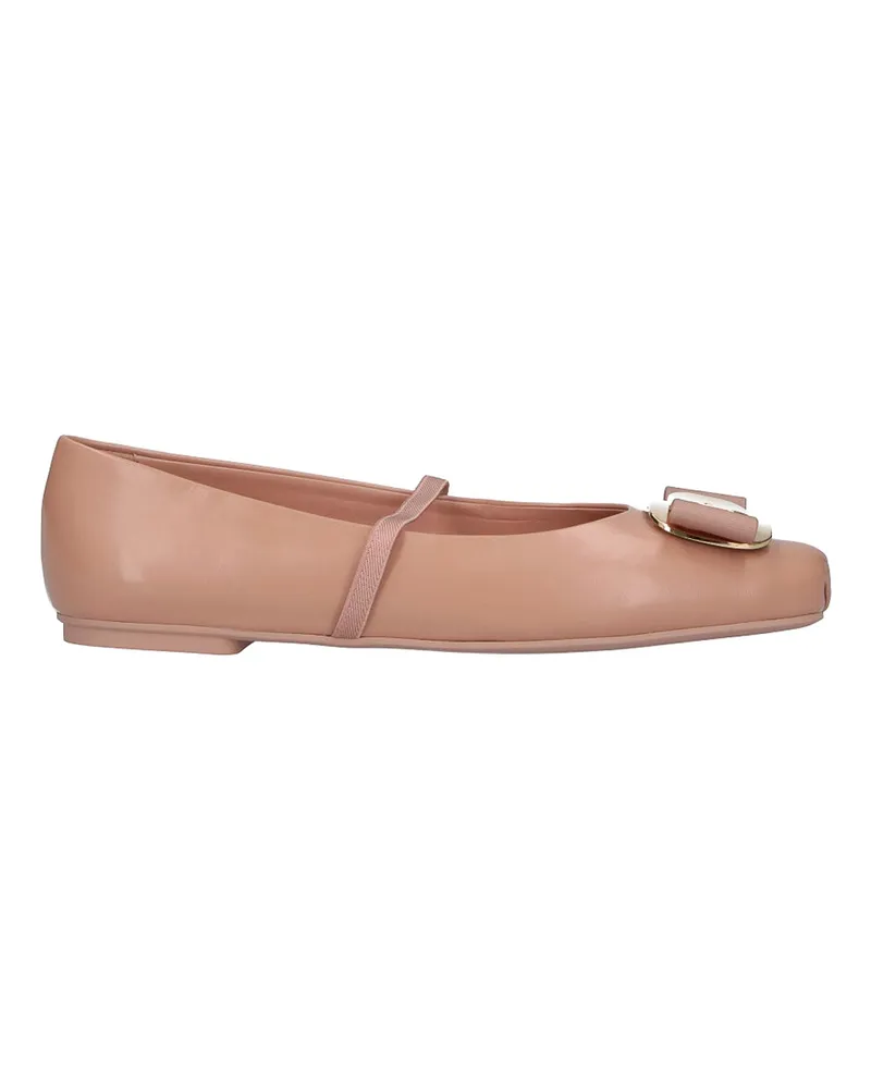 Ferragamo Ballerinas - Beige Beige