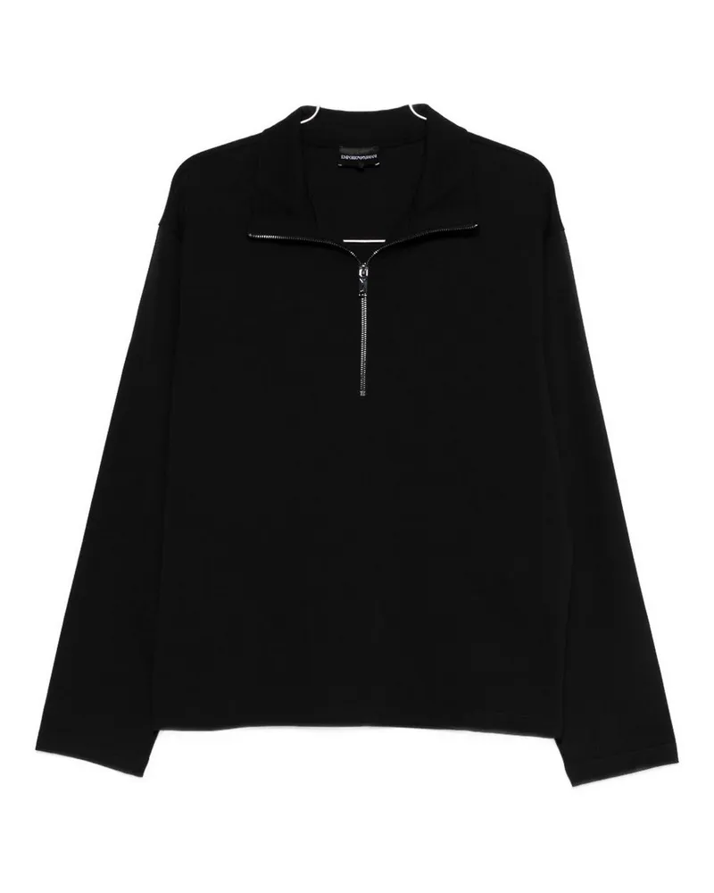 Armani Exchange Rollkragenpullover - Schwarz Schwarz