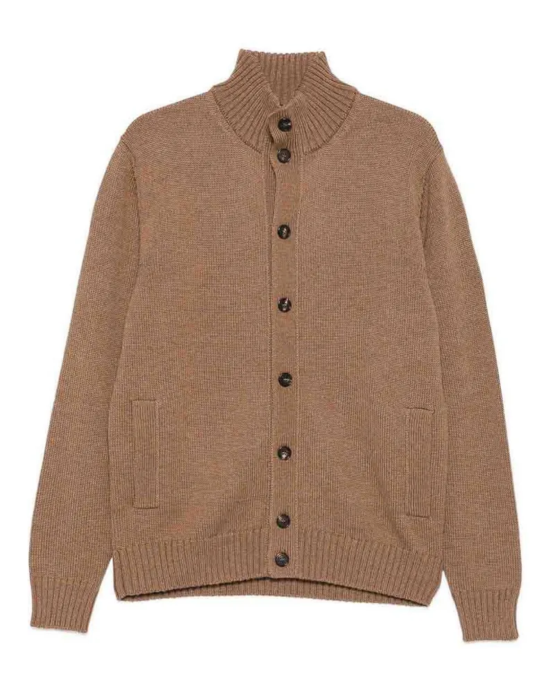 Zanone Rollkragenpullover - Braun Braun