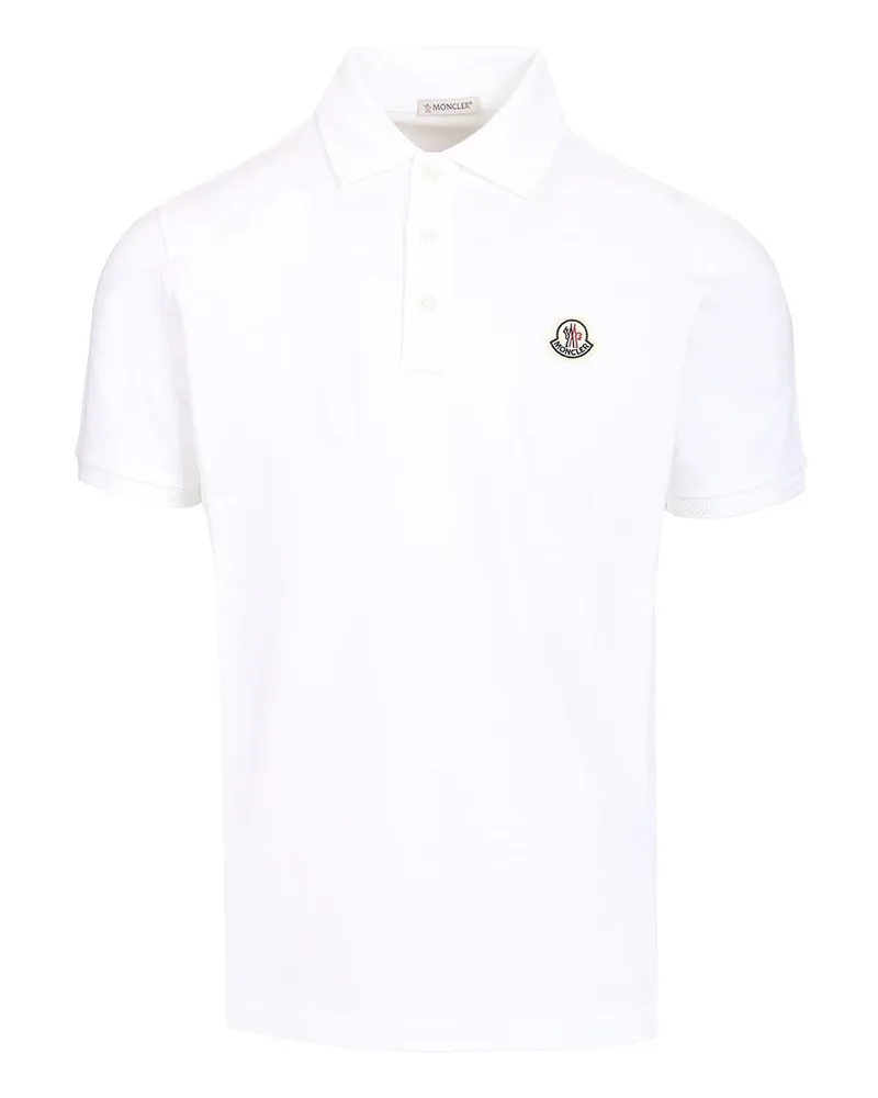 Moncler Poloshirt - Weiß Weiß