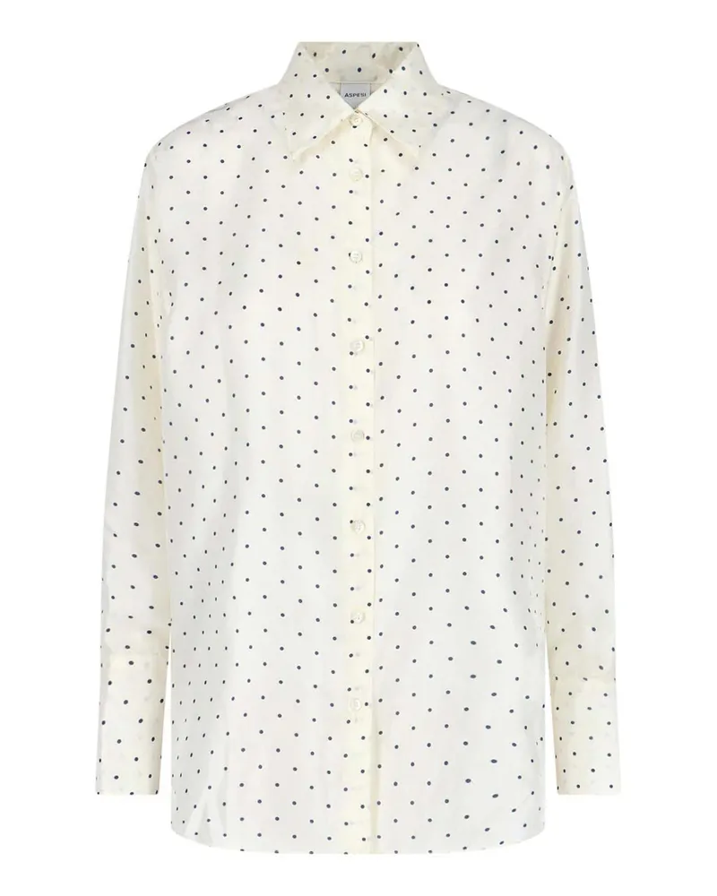 ASPESI Hemd - Weiß Weiß