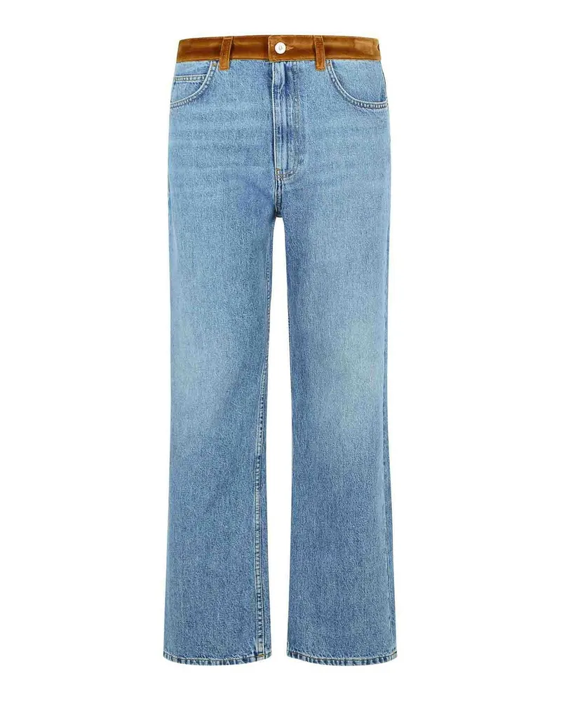 Marni Straight Leg Jeans - Hellblau Hellblau