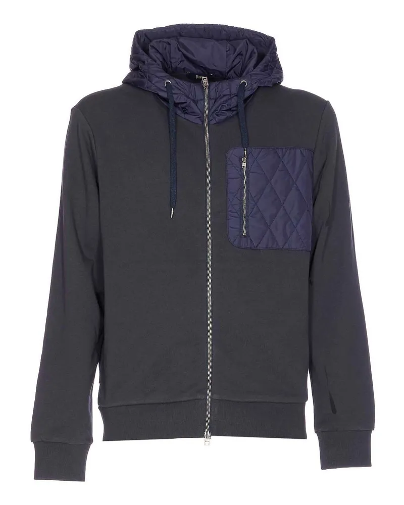 Herno Sweatshirt - Blau Blau