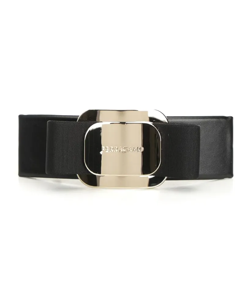 Ferragamo Haarspange Schwarz