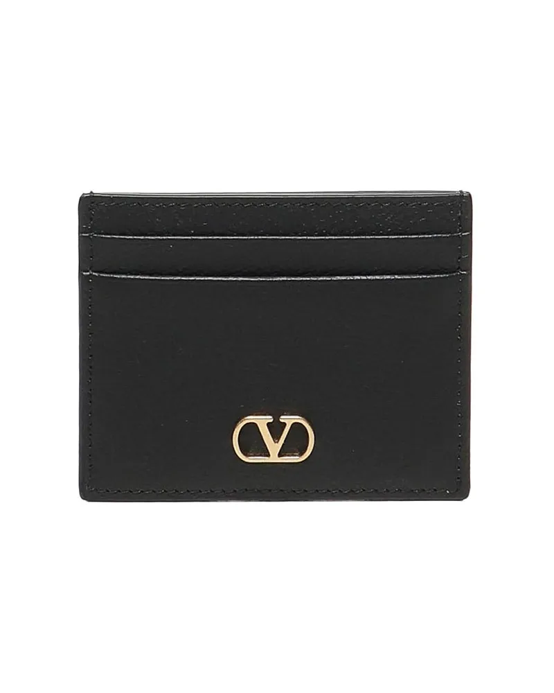 Valentino Garavani Portemonnaie - Schwarz Schwarz