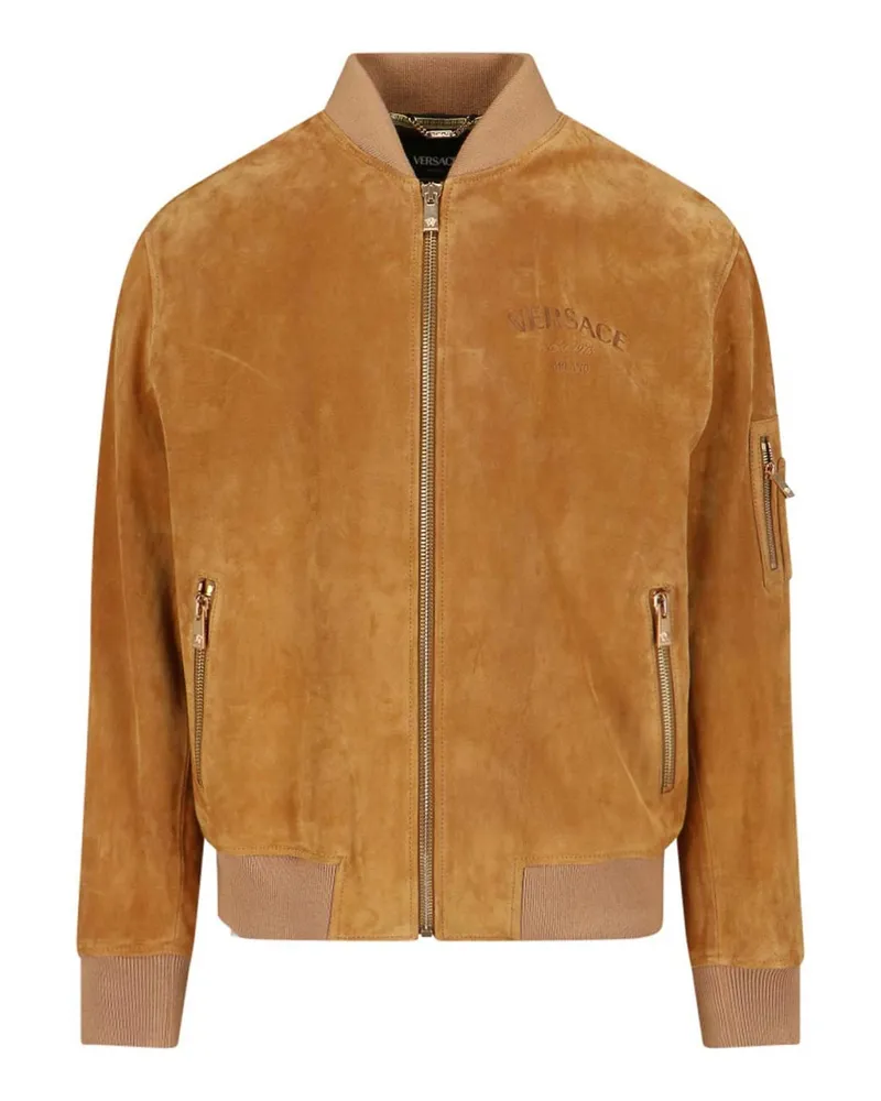 Versace Bomberjacke - Braun Braun