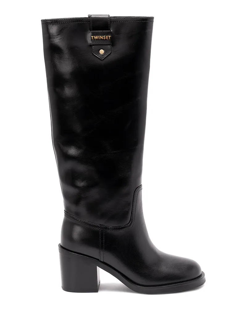 Twin-Set Stiefel - Schwarz Schwarz