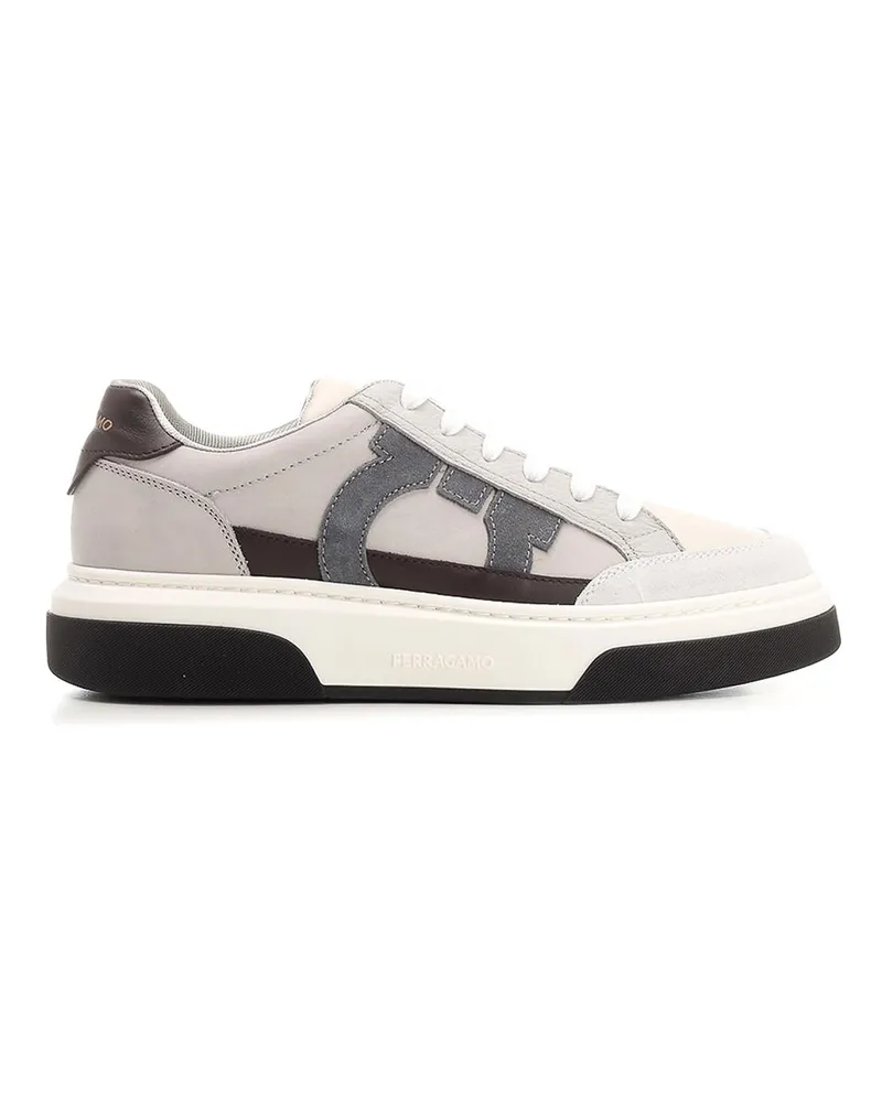 Ferragamo Sneaker - Weiß Weiß