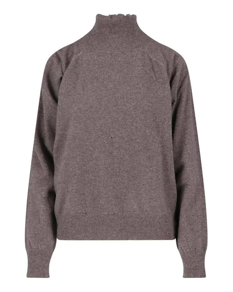 Maison Margiela Rundhalspullover - Braun Braun