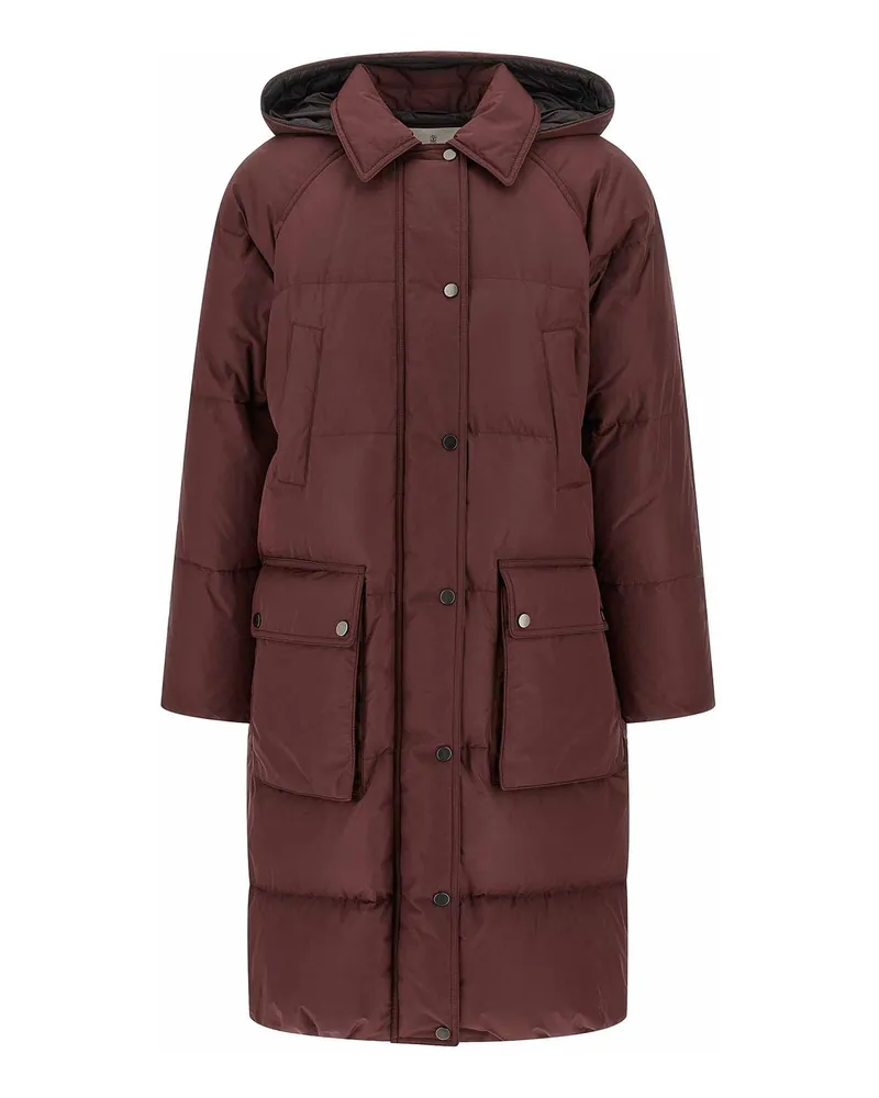 Brunello Cucinelli Daunenjacke - Dunkelrot Dunkelrot