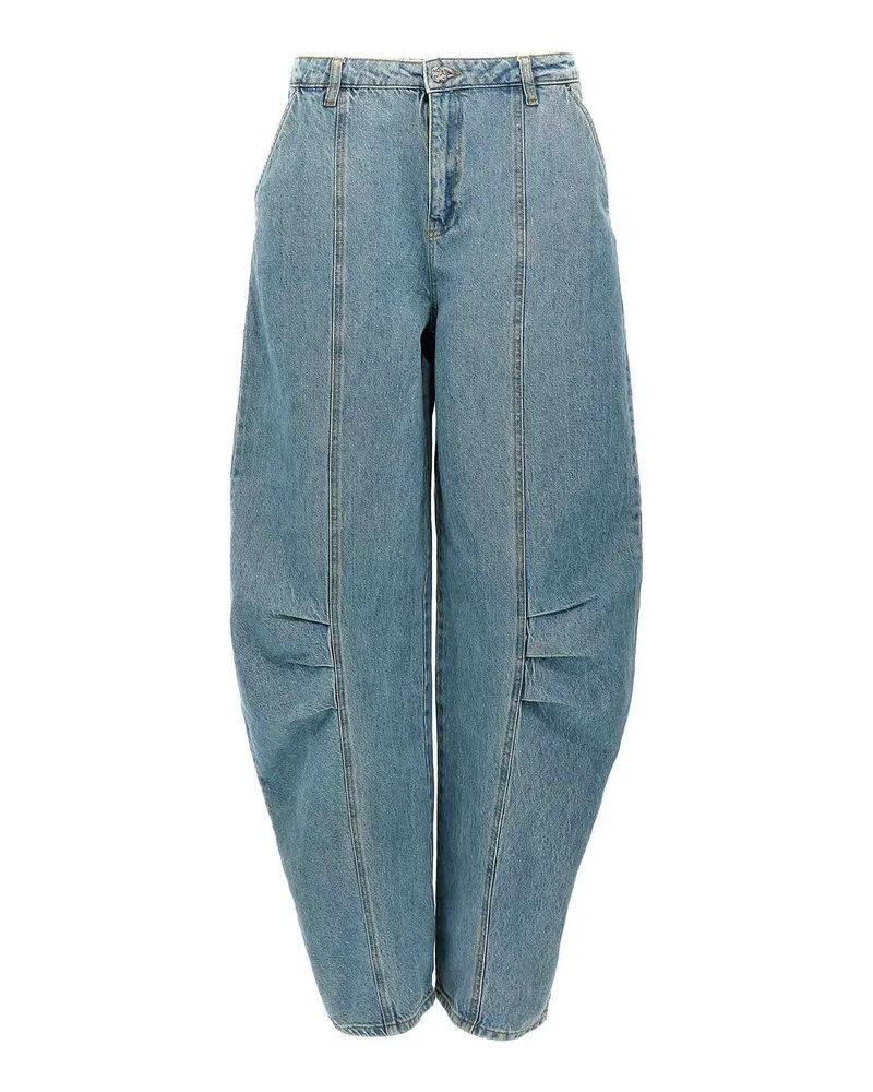 ROTATE Birger Christensen Bootcut Jeans - Hellblau Hellblau