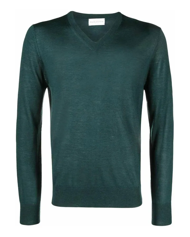 Ballantyne V-Pullover - Grün