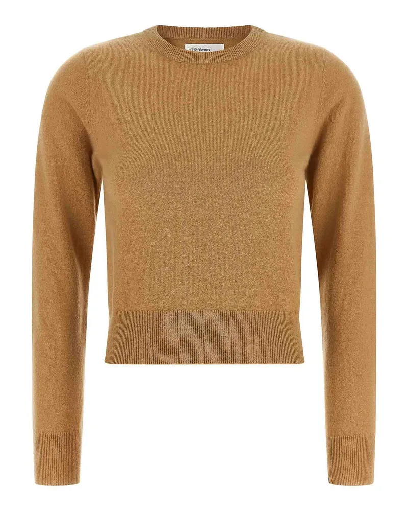 extreme cashmere Rundhalspullover - Beige Beige