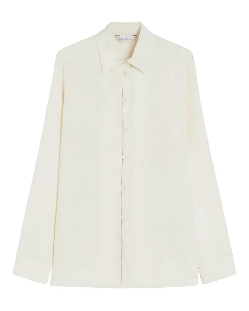 Max Mara Hemd - Weiß Weiß