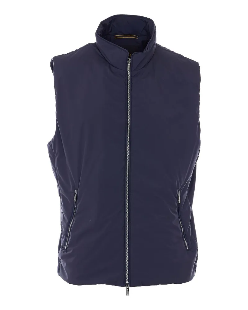 MOORER Weste - Blau Blau