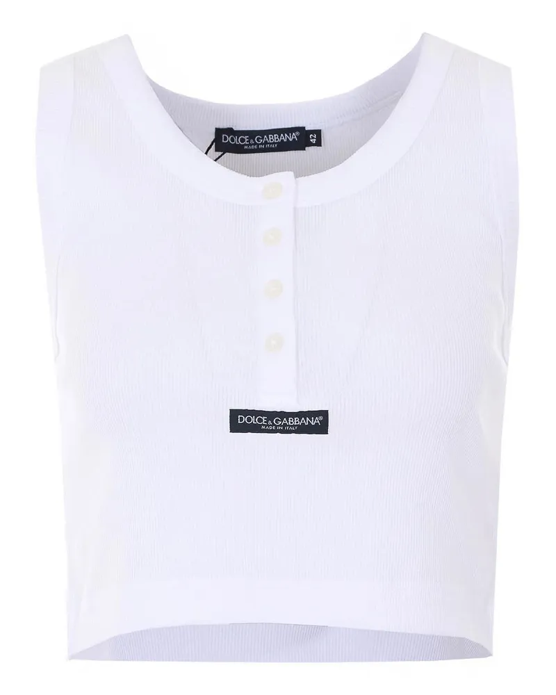 Dolce & Gabbana Top - Weiß Weiß