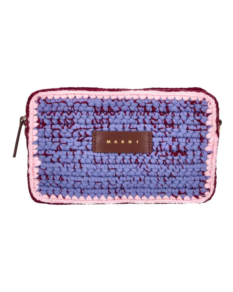 Marni Schultertasche - Lila Lila