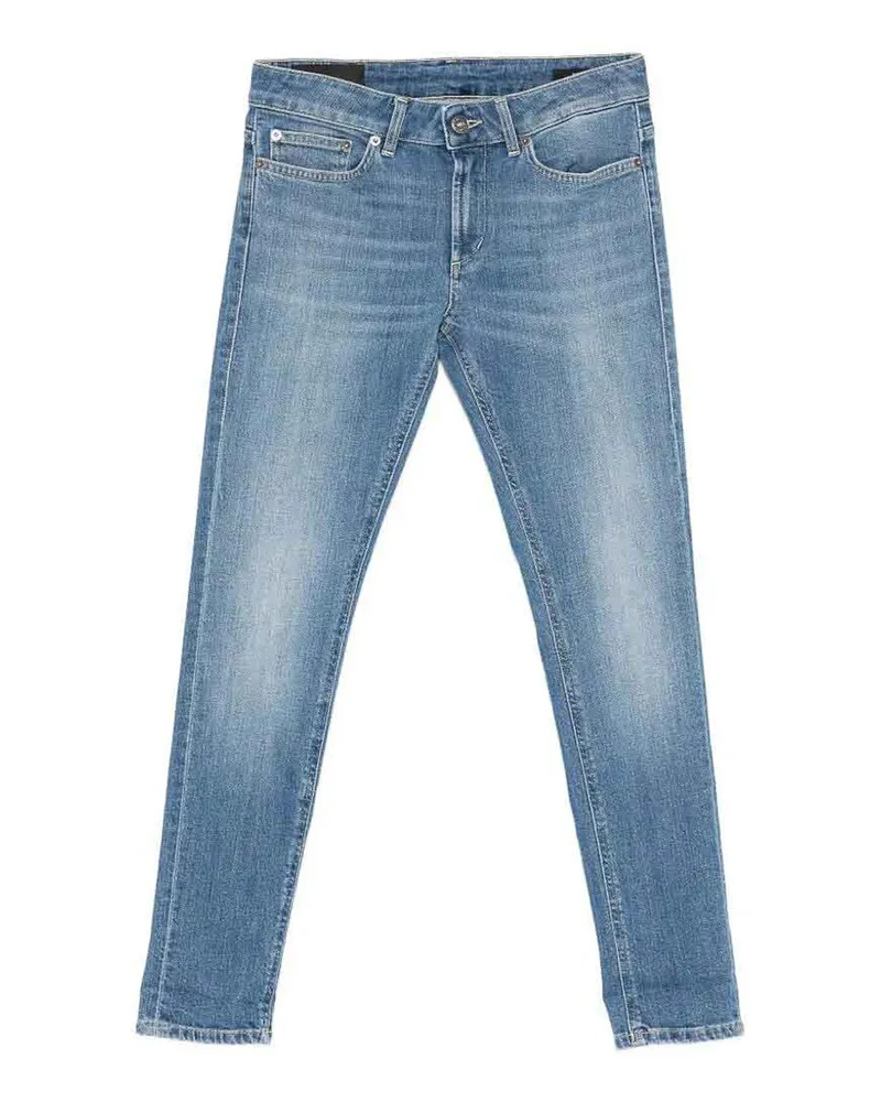 Dondup Straight Leg Jeans - Blau Blau