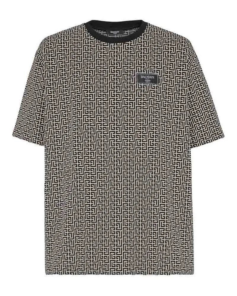 Balmain T-Shirt - Schwarz Schwarz
