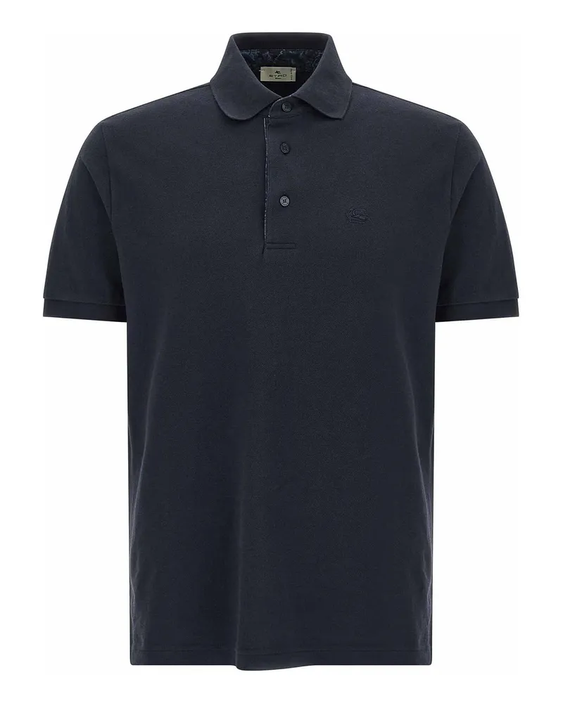 Etro Poloshirt - Blau Blau