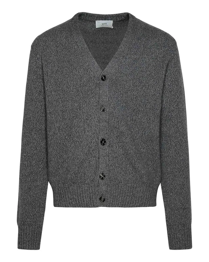 AMI Paris Cardigan - Grau Grau