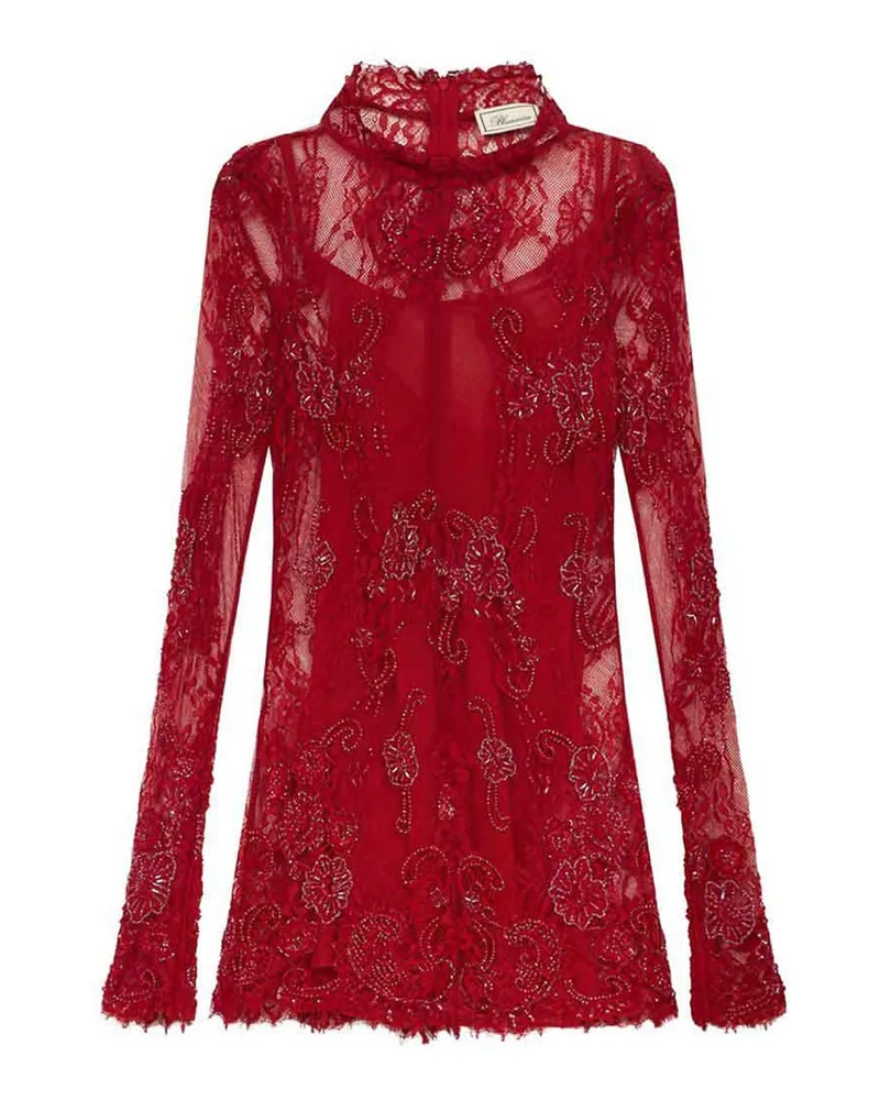 Blumarine Kurzes Kleid - Rot Rot
