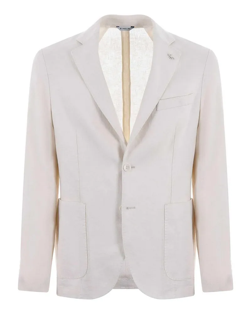 Manuel Ritz Casualjacke - Weiß Weiß