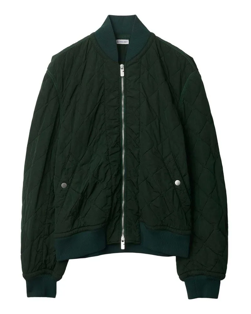 Burberry Bomberjacke - Dunkelgrün Dunkelgrün
