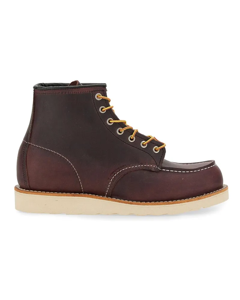 Red Wing Shoes Stiefel - Dunkelrot Braun
