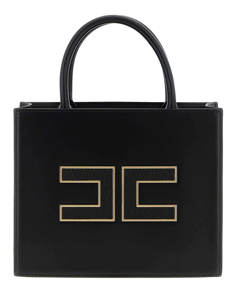 Elisabetta Franchi Shopper - Schwarz Schwarz