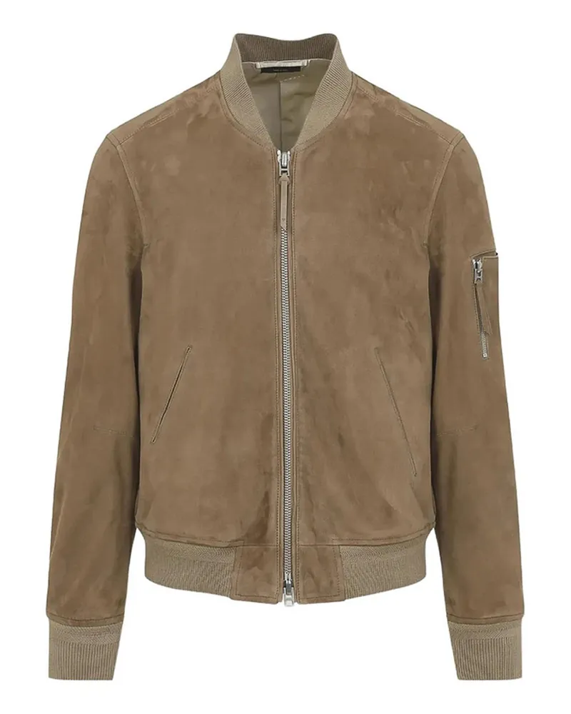 Tom Ford Lederjacke - Braun Braun