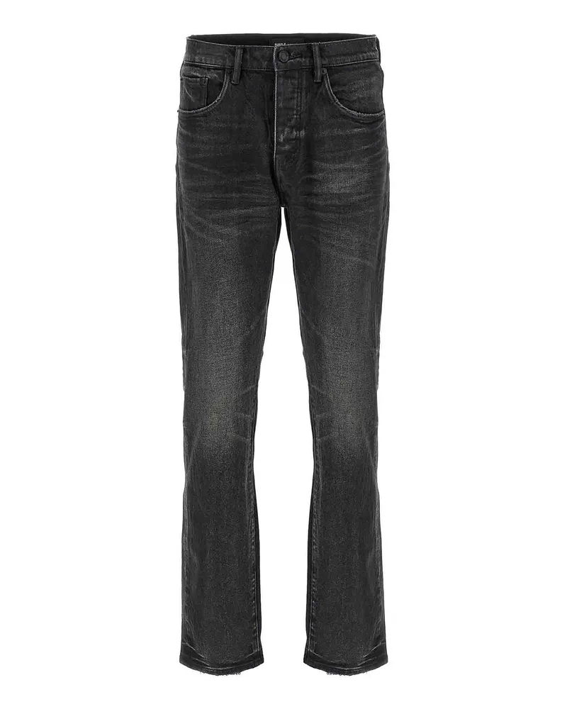 PURPLE BRAND Bootcut Jeans - Schwarz Schwarz