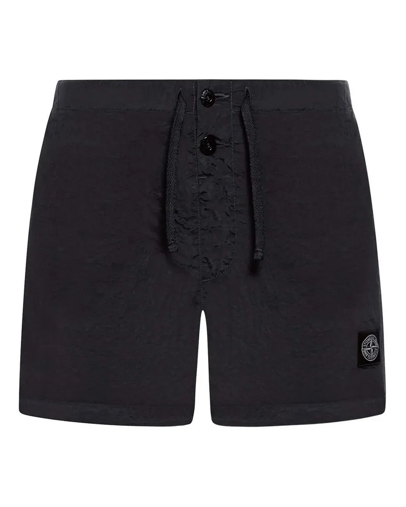 Stone Island Badehose - Schwarz Schwarz