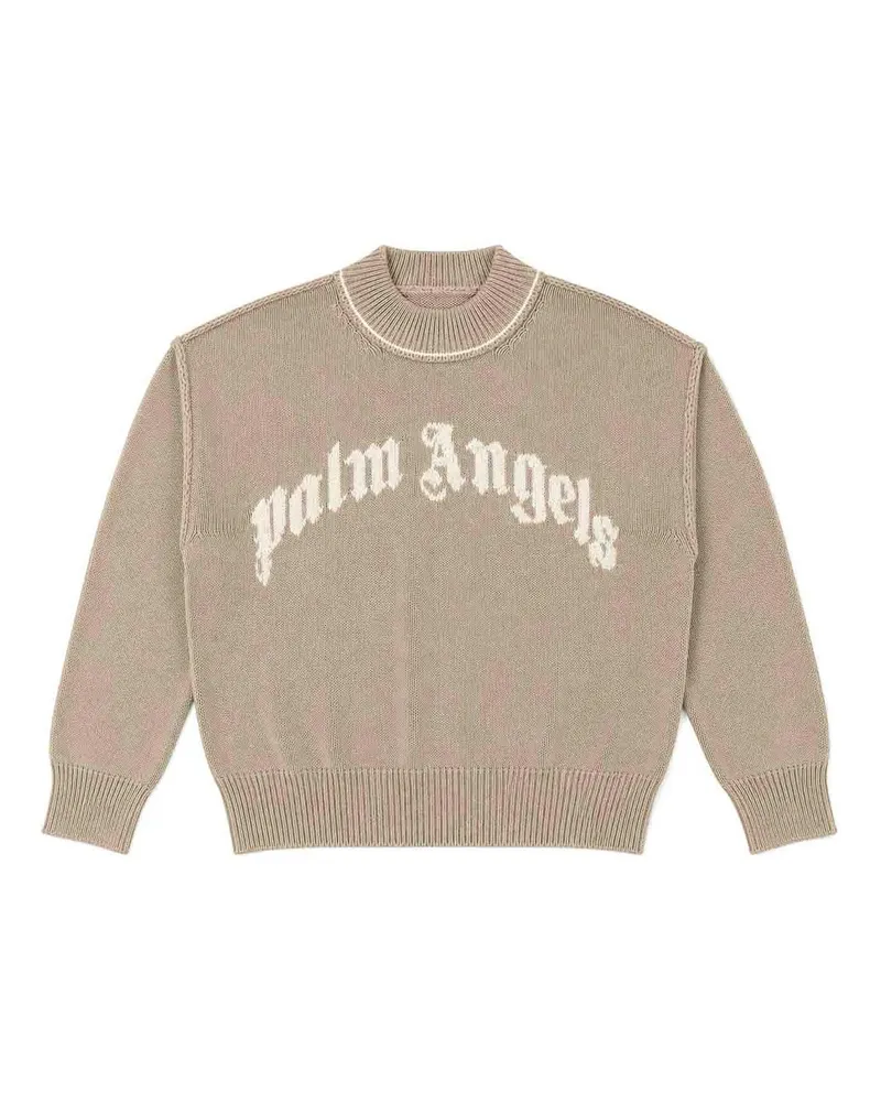 Palm Angels Rundhalspullover - Braun Braun