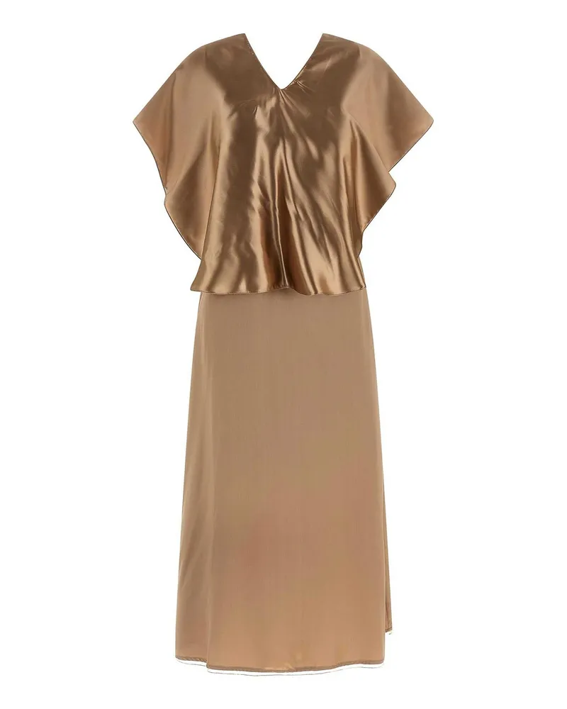 Fabiana Filippi Knielanges Kleid - Beige Beige