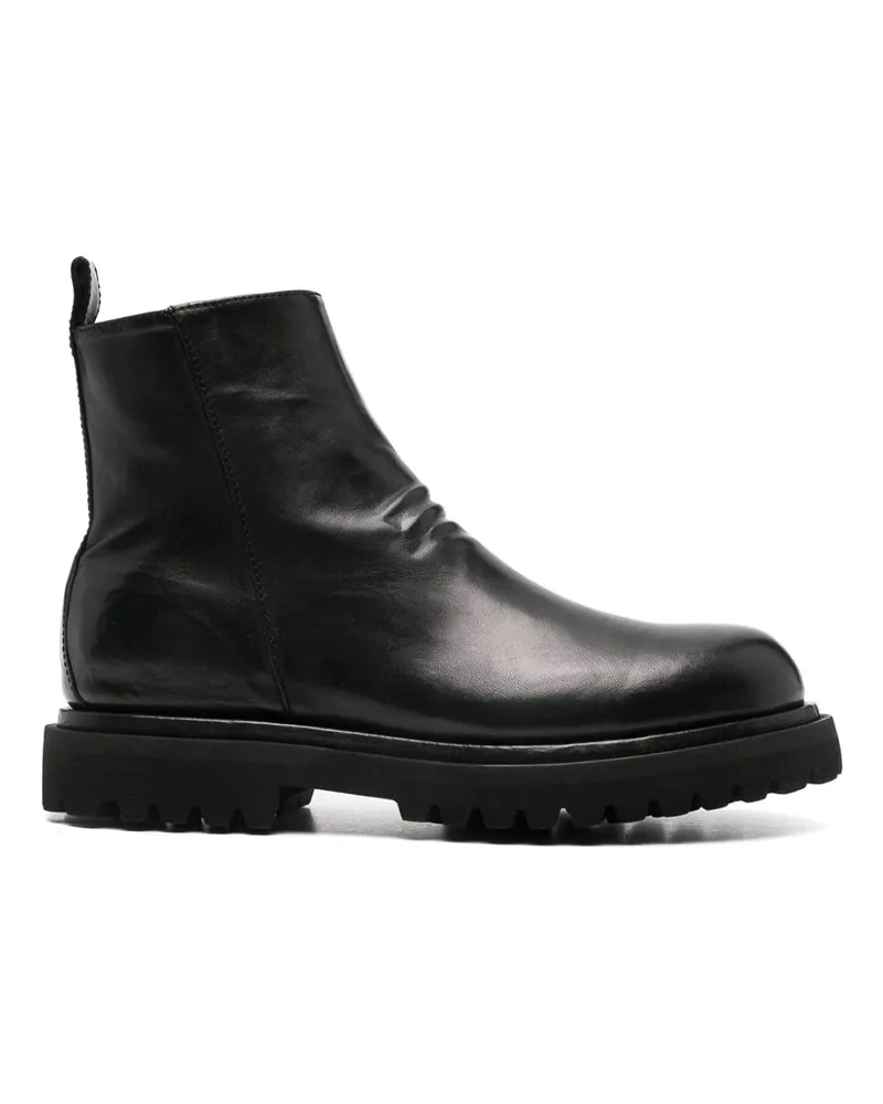 Officine Creative Italia Stiefel - Schwarz Schwarz