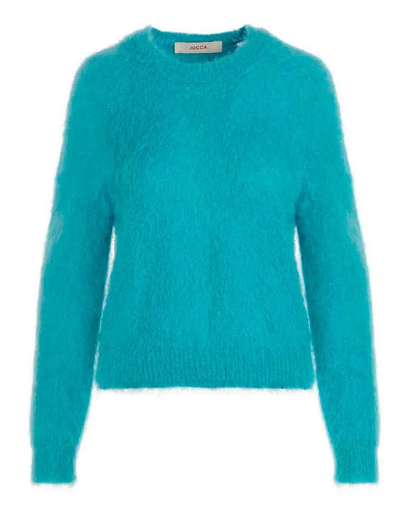 Jucca Rundhalspullover - Hellblau Hellblau