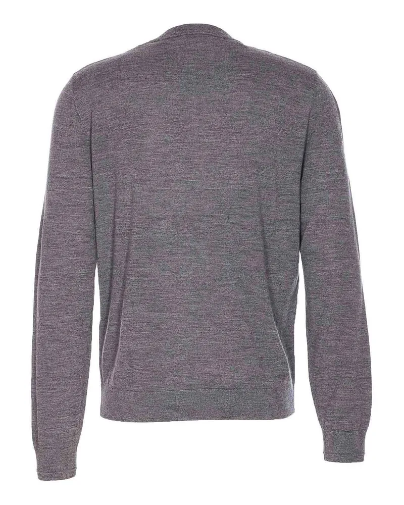 Diesel Rundhalspullover - Grau Grau